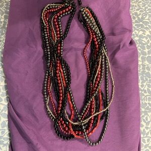 Elegant Multicolor Beaded Necklace